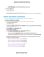 Page 30•Use This MAC Address. Enter the MAC address that you want to use.
15.Click the Apply button.
Your settings are saved.
16.Click the Test button to test your Internet connection.
If the NETGEAR website does not display within one minute, see Cannot Access the Internet on page 178.
Specify IPv6 Internet Connections
You can set up an IPv6 Internet connection if the router does not detect it automatically.
To set up an IPv6 Internet connection:
1.Launch a web browser from a computer or WiFi device that is...