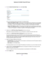 Page 325.From the Internet Connection Type menu, select Auto Config.
The router automatically detects the information in the following fields:
•Router’s IPv6 Address on WAN.This field shows the IPv6 address that is acquired for the router’s WAN
(or Internet) interface.The number after the slash (/) is the length of the prefix, which is also indicated by
the underline (_) under the IPv6 address. If no address is acquired, the field displays Not Available.
•Router’s IPv6 Address on LAN.This field shows the IPv6...