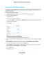 Page 87Change the WiFi Mbps Settings
The data rate for high-speed transmissions is commonly given in megabits per second (Mbps). By default, the router
is set to operate at up to 600 Mbps in the 2.4 GHz WiFi band and up to 1733 Mbps in the 5 GHz WiFi band.You
can select slower settings.
To change the WiFi Mbps settings:
1.Launch a web browser from a computer or WiFi device that is connected to the network.
2.Enter http://www.routerlogin.net.
A login window opens.
3.Enter the router user name and password.
The...