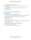 Page 1649.From the Service Name menu, select the service name.
If the service that you want to add is not in the menu, create a custom service. See Add a Custom Port Forwarding
Service on page 164.
10.In the Server IP Address field, enter the IP address of the computer that will provide the service.
11.Click the Add button.
The service displays in the menu.
Add a Custom Port Forwarding Service
To add a custom service:
1.Find out which port number or range of numbers the application uses.
You can usually find...