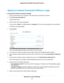 Page 24Specify an Internet Connection Without a Login
To specify the Internet connection settings:
1.Launch a web browser from a computer or WiFi device that is connected to the network.
2.Enter http://www.routerlogin.net.
A login window opens.
3.Enter the router user name and password.
The user name is admin.The default password is password.The user name and password are case-sensitive.
The BASIC Home page displays.
4.Select Internet.
Your router might display information that is different from this example....