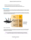 Page 59With Smart Connect, older devices do not slow down faster devices.
•The router uses load balancing to avoid network congestion in each WiFi band.
With load balancing, you don’t need to share your WiFi connection with as many devices.
Smart Connect
Smart Connect balances your 5 GHz WiFi connections into two different radio bands: the 5 GHz radio 1 band and
the 5 GHz radio 2 band.The router uses Smart Connect to choose the best radio band for your device to give you
the best WiFi performance.
iTunes Server...