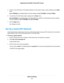 Page 845.For the 2.4 GHz WiFi band, in the Wireless Network (2.4 GHz b/gn/n) section, select a setting from the Mode
menu.
Up to 1000 Mbps is the default setting.The other settings are Up to 433 Mbps and Up to 54 Mbps.
6.For each the 5 GHz WiFi band, select a setting from the Mode menu.
Up to 2165 Mbps is the default setting, which allows 802.11ac and 802.11a WiFi devices to join the network.
The other settings are Up to 1000 Mbps and Up to 433 Mbps.
7.Click the Apply button.
Your settings are saved.
Set Up a...