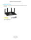 Page 9Unpack Your Router
Your package contains the Nighthawk X10 AD7200 Smart WiFi Router, the power adapter, and a yellow
Ethernet cable.
Figure 1. Package contents
Hardware Setup
9
Nighthawk X10 AD7200 Smart WiFi Router 