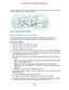 Page 12Overview 12
Orbi High-Performance
 AC3000 Tri-band WiFi System 
If you are using more than one Orbi satellite, place the Orbi router in \
the middle of your home 
with the satellites placed in separate locations.
INTERNETINTEIRNETINTERNET
Orbi satellite
Orbi satellite
Orbi router
Figure 4. Orbi router with two satellites
Place a Satellite From an Orbi Kit
The Orbi kit includes an Orbi router and a satellite. The satellite in the kit is preset to  automatically find and sync to the WiFi signal from the...