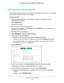 Page 46Control Access to the Internet 46
Orbi High-Performance
 AC3000 Tri-band WiFi System 
Block Services From the Internet
You can block Internet services on your network based on the type of serv\
ice. You can block 
the services all the time or based on a schedule.
To block services:
1.  Launch a web browser from a WiFi-enabled computer or mobile device that \
is 
connected to the network.
2.  Enter  orbilogin.com.
A login window opens.
3.  Enter the router user name and password.
The user name is  admin....