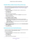 Page 48Control Access to the Internet 
48 Orbi High-Performance AC3000 Tri-band WiFi System 
Schedule When to Block Internet Sites and Services
When you schedule blocking, the same schedule is used to block sites and to block services. 
For information about how to specify what you want the router to block, see 
Use Keywords to 
Block Internet Sites on page 43 and Avoid Blocking on a Trusted Computer on page 45.
To schedule blocking:
1. Launch a web browser from a WiFi-enabled computer or mobile device that is...