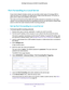 Page 94Customize Internet Traffic Rules for Ports 94
Orbi High-Performance
 AC3000 Tri-band WiFi System 
Port Forwarding to a Local Server
If your home network includes a server, you can allow certain types of incoming traffic to 
reach the server. For example, you might want to make a local web server, FTP server, or 
game server visible and available to the Internet.
The router can forward incoming traffic with specific protocols to computers on your local  network. 
 You can specify the servers for...