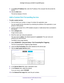 Page 95Customize Internet Traffic Rules for Ports 95
 Orbi High-Performance
 AC3000 Tri-band WiFi System
9. In the Server IP Address field, enter the IP address of the computer that will provide the 
service. 
10.  Click the  Add button.
The service displays in the list.
Add a Custom Port Forwarding Service
To add a custom service:
1.  Find out which port number or range of numbers the application uses.
You can usually find this information by contacting the publisher of the \
application or user  groups or...