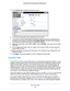 Page 86Advanced Settings 86
N600 Wireless Dual Band Router WNDR3400v3 
5. 
Click  Add Service to display the following screen: 
6. In the Service Name field, type a descriptive service name. 
7.  In the Service User list, select  Any (the default) to allow this service to be used by any 
computer on the Internet. Otherwise, select  Single address, and enter the IP address of 
one computer to restrict the service to a particular computer

. 
8.  Select the service type, either  TCP or UDP or both ( TCP/UDP). If...