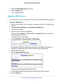 Page 71Share a Storage Device Attached to the Router 71
 N600 WiFi Dual Band Gigabit Router
5. 
Select the Enable Media Server check box.
6.  Click the  Apply button.
Your changes are saved.
Approve USB Devices
For more security, you can set up the router to share only USB devices that you approve. \
To approve USB devices:
1.  Launch a web browser from a computer or wireless device that is connecte\
d to the 
network.
2.  T
ype  http://www.routerlogin.net  or http://www.routerlogin.com .
A login screen...