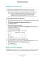 Page 93Manage Your Network 93
 N600 WiFi Dual Band Gigabit Router
Change the admin Password
This feature let you change the default password that is used to log in \
to the router with the 
user name admin. This password is not the one that you use for WiFi access.
Note: Be sure to change the password for the user name admin to a secure 
password. The ideal password contains no dictionary words from any 
language and contains uppercase and lowercase letters, numbers, 
and symbols. It can be up to 30...