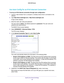 Page 28Specify Your Internet Settings 28
N900 WiFi Router 
Use Auto Config for an IPv6 Internet Connection
To set up an IPv6 Internet connection through auto configuration:
1. 
Launch a web browser from a computer or wireless device that is connecte\
d to the 
network.
2.  T
ype  http://www.routerlogin.net  or http://www.routerlogin.com .
A login screen displays.
3.  Enter the router user name and password.
The user name is  admin. 
 The default password is password . The user name and 
password are...