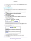 Page 77Share a USB Storage Device Attached to the Router 77
 N900 WiFi Router
5. 
To enable this device to act as a media server, select the  Enable Media Server check box.
6.  Click the  Apply button.
Your change is saved.
Approve USB Devices
For more security, you can set up the router to share only USB devices that you approve. \
To approve USB devices:
1.  Launch a web browser from a computer or wireless device that is connecte\
d to the 
network.
2.  T
ype  http://www.routerlogin.net  or...