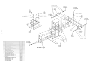 Page 55Page 50
ITEM
DESCRIPTION
PART No.
QNTY
B8
M8x25 HEX HEAD SET SCREW - BZP
26300050
16
M8 FLAT WASHER H/DUTY - BZP
88300702
16
M8 SPRING WASHER TYPE B - BZP
28000027
16
B7
M6x16 SECURITY BUTTON HEAD SCREW - SUS
26300044
4
M6 FLAT WASHER - SUS
88300687
4
M6 SPRING WASHER TYPE B - SUS
28000012
4
B6
M4x12 SECURITY BUTTON HEAD SCREW - SUS
26300041
4
M4 FLAT WASHER - SUS
88300687
4
M4 SPRING WASHER TYPE B - SUS
28000016
4
B5
M10x20 HEX HEAD SET SCREW - BZP
26500409
4
M10 FLAT WASHER H/DUTY - BZP
88300794
4
M10...