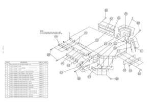 Page 88Page 83
NOTE:
FIT TO THIS SIDE FOR YELLOW & RED
FIT TO OTHER SIDE FOR GREEN & BLUE
ITEM
DESCRIPTION
PART No
QNTY
B9
M5x16 SECURITY BUTTON HEAD SCREW - SUS
26300032
34
50
SAFETY RUBBER - BACK
45000421
1
51
SAFETY RUBBER - REAR LHS/RHS
45000422
2
52
SAFETY RUBBER - FRONT
45000423
1
53
SAFETY RUBBER - SIDE LHS/RHS - MIDDLE SECTION
45000424
2
54
SAFETY RUBBER - SIDE LHS/RHS - REAR SECTION
45000425
2
55
SAFETY RUBBER - SLIDE COVER BRACKET - REAR
45000426
2
56
SAFETY RUBBER - SLIDE COVER BRACKET - FRONT...