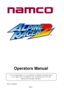 Page 1Page 1
Operators Manual
IT IS THE RESPONSIBILITY OF THE OPERATOR TO MAINTAIN CUSTOMER SAFETY
AT
 ALL TIMES, AND IT IS IMPERATIVE THAT THE DETAILS SET OUT IN THIS
MANUAL
 ARE FOLLOWED PRECISELY.
Part No. 90500094 