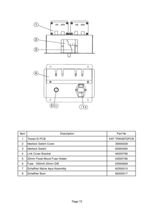 Page 71Page 73
m e t Ino i t p i r c s e DoN t r a P
1BC P I E t i s n a r TB C P 2 T I S N A R T - F X X
2re v o C h c t i w S k c o l r e t n I8 2 0 0 0 0 9 3
3hc t i w S k c o l r e t n I6 0 0 0 0 0 0 6
4te k c a r B r e v o C k n i L8 9 7 0 0 0 6 4
5re d l o H e s u F t n u o M l e n a P m m 0 26 8 7 0 0 5 3 6
6B/ Q m m 0 2 A m 0 0 5 - e s u F8 0 6 0 0 5 3 6
7yl b m e s s A t u p n I s n i a M r e n f f a h c S0 1 0 0 0 5 2 6
8to o B r e n f f a h c S7 1 0 0 0 0 6 6 