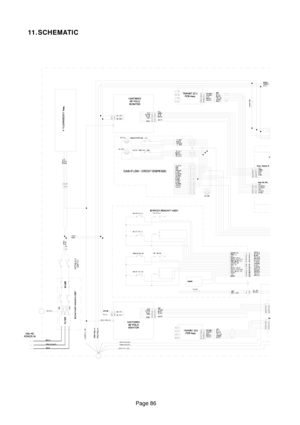 Page 84Page 86
11. SCHEMATIC 