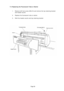 Page 59Page 59 7-2 Replacing the Fluorescent Tube or Starter
1. Remove 4off tork screw (M5x15) and remove the top retaining bracket
and header acrylic.
2. Replace the fluorescent tube or starter.
3. Refit the header acrylic and top retaining bracket. 