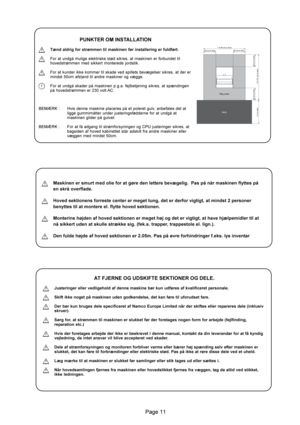 Page 11
Aisle Play zone
50 cm or more50 cm or more1 m 90 cm or more
1 m or more
2 m 10  cm or more
50 cm or more
50 cm or more

	





?!(#>!#>!!(#!#>
7L
&
&M
&&



	M  
&&  8
&
7&
&&&
&

N
&

01
&
N
7L&L&
8...