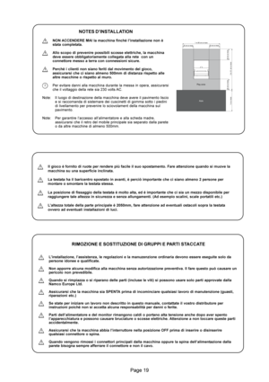 Page 19	
Aisle Play zone
50 cm or more50 cm or more1 m 90 cm or more
1 m or more
2 m 10  cm or more
50 cm or more
50 cm or more






	!#L!K!!,L
!
!!)$!! !
)$$!(!!(!!


L!#!)!(...