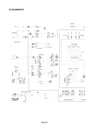 Page 86Page 86
10.SCHEMATIC 