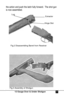 Page 7the action and push the latch fully forward.  The shot gun
is now assembled.  
7
Extractor Lug
Hinge Slot
Fig.2 Disassembling Barrel from Receiver
Fig.3 Assembly of Shotgun
12 Gauge Over & Under Shotgun 