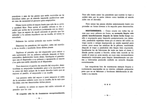 Page 12
pasadoresyejesde105piezasqueestanmontadasenla
armadurasalenporelcestadoizquierdopudiendoseusar
encasodenecesidadelpercutorparaempujarlos.
Paraell~bastasaoorlospasadoresquesujetanlatapay
~c:!dra
estapor10parteinferiorcomotambienelresorte
Juntoconelelevador.
Giresehaciaarribaelsegurohastaquezafedesupiton
yquedaralibre.Paraquitarelmartillorenresesuejey
saldraporarribade10armadurajuntamenteconsuempu-
jador(queseseParadeaquelretirandoelpemitoque10s.
articula)ylacabezaimpulsoraconsumuelle,alvolcar10...