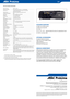 Page 2
M6
Outshine everyOne
● 1800 max ANSI lumens
● 4000 hour lamp life
● 2.4 lbs
● 2.5” x 6” x 7.8” – approximately the size of a paperback book
● 1100:1 contrast ratio 
Opti Ona L a ccessO ries
Portable Projection Screens
High Performance Digital Cables
Cable Adapters
Briefcase and Rollercase
seriOus c OMM itM ent
ASK Proxima’s dedication to quality and customer satisfaction 
is reflected in service options that will bring you a greater 
return on your investment. ASK Proxima projectors come with 
a...