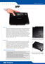 Page 1
>   >   >   >   >   >   >
Mobile Performance
Have it all
ASK Proxima has steamrolled the mobile projector power/portability argument 
pancake flat.  The ASK Proxima M9 slim projector is revealed as a fusion of 
conference-room performance in an ultra mobile body.  Sharply brandishing 
2500 lumens and an 1800:1 contrast ratio, the M9 is contained in a 
mysteriously slim, briefcase-friendly design.  This brilliance and contrast is 
perfect for mobile professionals who deal with new presentation spaces...