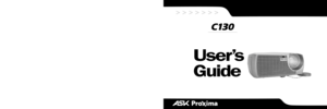 Page 1
User’s 
Guide
InFocus Corporation27700B SW Parkway Avenue 
Wilsonville, Oregon 970709215
18002946400 •5036858888
Fax : 5036858887
http://www.infocus.com
In Europe: InFocus International B.V.
Strawinskylaan 585
1077 XX Amsterdam,The Netherlands
Phone: +31 20 579 2000
Fax: +31 20 579 2999
In Asia : InFocus Systems Asia Pte Ltd.
238A Thomson Road
#1801/04 Novena Square
Singapore 307684
Telephone: (65) 63349005
Fax : (65) 63334525
> > > > > > >  