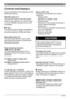 Page 119
11/2011
en
Controls.and.Displays
(see the illustration at the beginning of this 
instruction manual)
ON
./.OF
F
.s
 witch
.(
 1)
The ON
 / OF

F switch is the main power 
switch for the machine
 Y

ou use it to turn 
on your TASSIMO machine or turn it off 
completely

¡iNote:
To save even more energy, the appliance 
should be switched off after each use

St

art
./.St
 op
.b
 utton
.(
 2)
The Start
 / St

op button is used to start 
and interrupt the brewing, cleaning and 
descaling...