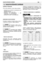 Page 152SAGATAVOŠANÅS DARBAM7LV
MAŠ±NAS PÅRBAUDE
Pirms darba sÇkšanas ir jÇveic šÇdas darb¥bas:
–pÇrbaud¥t, vai uz maš¥nas un griezïjier¥ces nav
iz∫odz¥jušo skrvju;
–pÇrbaud¥t, vai gaisa filtrs ir t¥rs;
–pÇrbaud¥t, ka aizsargier¥ces ir labi
nostiprinÇtas un efekt¥vi darbojas;
–pÇrbaud¥t vai rokturi ir labi piestiprinÇti.
MAIS±JUMA SAGATAVOŠANA
Š¥ maš¥na ir apr¥kota ar divtaktu dzinïju, tÇtad tÇ
ir jÇizmanto ar benz¥na un e∫∫as mais¥jumu.
Izmantojot maš¥nu tikai ar
benz¥nu tiek bojÇts dzinïjs un tas noved pie...