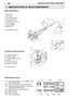 Page 161EN
MAIN COMPONENTS
1. Power unit
2. Drive tube
3. Drive tube terminal
4. Cutting line head
5. Cutting device guard
6. Front handgrip
7. Rear handgrip
8. Spark plug
10. Identification plate 
CONTROLS AND REFUELLING 
21. Engine stop switch
22. Throttle trigger
23. Throttle trigger lockout
24. Starter
25. Choke (if present) 
26. Primer (if present)
31. Fuel tank cap 2
IDENTIFICATION OF MAIN COMPONENTS
1. IDENTIFICATION OF MAIN COMPONENTS
IDENTIFICATION PLATE 
10.1) Conformity marking in accordance with...