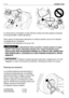 Page 19A motore fermo controllare il livello dell’olio motore che deve essere compreso
fra le tacche MIN. e MAX dell’astina.
Fare il pieno di carburante utilizzando un imbuto avendo cura di non riempire
completamente il serbatoio.
Il contenuto del serbatoio è di circa 4 litri. 
Il rifornimento deve avvenire a motore spento in luogo
aperto o ben aerato. Ricordare sempre che i vapori di benzina sono
infiammabili! NON AVVICINARE FIAMME ALLA BOCCA DEL SERBATOIO
PER VERIFICARE IL CONTENUTO E NON FUMARE DURANTE IL...