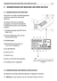 Page 82. KENNZEICHNUNG DER MASCHINE UND IHRER BAUTEILE
2.1 KENNZEICHNUNG DER MASCHINE
Das Schild in der Nähe des Batteriegehäuses
enthält die wesentlichen Daten jeder
Maschine.
Die Seriennummer (6) ist unbedingt
anzugeben, wenn Sie den Technischen
Kundendienst anfordern oder Ersatzteile
bestellen.
1.Schalleistungspegel gemäß Richtlinie
2000/14/CE
2.Konformitätszeichen (CE) nach der
Richtlinie 98/37/EWG 
3.Herstellungsjahr
4.Betriebsdrehzahl des Motors in
U/min (wenn angegeben)
5.Typ der Maschine...