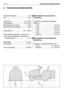 Page 51NL 50TECHNISCHE EIGENSCHAPPEN
9. TECHNISCHE EIGENSCHAPPEN
815112585518259602190
860
1085
Bij modellen met mechanische 
aandrijving:
Snelheid in versnelling (indicatief) bij
3000 min
–1:
in 1ste   .................................. 2,2 km/h
in 2de   .................................. 3,8 km/h
in 3de   ................................... 5,8 km/h
in 4de   ................................... 6,4 km/h
in 5de   ................................... 9,7 km/h
Achteruit ................................ 2,8 km/h...