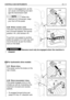 Page 16EN 15 CONTROLS AND INSTRUMENTS
ment or disengagement, as this
can cause overheating and dam-
age the transmission belt.
When the
machine is in movement, keep
your foot off the pedal.
4.22 S
PEED CHANGE LEVER
This lever has seven positions for
the 5 forward speeds, the neutral
position «N», and reverse «R».
To go from one speed to another,
press the pedal (4.21) half way and
move the lever as per the indica-
tions on the label.
Reverse must only be engaged when the machine is
stopped.
For hydrostatic...