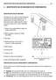 Page 82. IDENTIFICATIE VAN DE MACHINE EN DE COMPONENTEN
IDENTIFICATIE VAN DE MACHINE
De sticker die zich onder de bestuurdersstoel
bevindt bevat essentiële gegevens en het
serienummer van iedere machine (6).
Dit nummer heeft u altijd nodig als u techni-
sche hulp inroept of als u losse onderdelen
bestelt.
1.Niveau van de geluidssterke volgens de
richtlijn 2000/14/CE
2.EEG-merkteken volgens de richtlijn
98/37/EEG
3.Bouwjaar
4.Bedrijfstoerental van de motor in
omw./min. (indien aangeduid)
5.Machinetype...