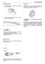 Page 1752. Degvielas filtrs
1. Ar dzelzs stieples Ç a pal¥dz¥bu iz¿emiet filtru
no tvertnes kakla.
2. Izjauciet un izt¥riet filtru ar benz¥nu vai nomai-
niet to, ja nepieciešams.
• Pïc filtra no¿emšanas aizveriet ieskšanas
caurules galu ar pincetes pal¥dz¥bu.
• UzstÇdot filtru jÇuzmanÇs, lai net¥rumi nenok∫tu
ieskšanas caurulï.
3. E∫∫as tvertne
Iztukšojiet e∫∫as tvertni un izt¥riet tÇs iekšpusi ar
benz¥na pal¥dz¥bu.
4. Svece
Not¥riet elektrodus ar metÇla sukas pal¥dz¥bu un
nodrošiniet, lai attÇlums starp...