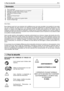 Page 1941. Pour la sécurité FR 1
Cher Client,
Nous désirons avant tout vous remercier de la préférence que vous avez accordée à nos produits et nous espé-
rons que l’utilisation de cette machine vous réservera de grandes satisfactions et répondra pleinement à votre
attente. Ce manuel a été rédigé pour vous permettre de bien connaître votre machine et de l’utiliser dans les
meilleures conditions de sécurité et d’efficacité; n’oubliez pas qu’il est partie intégrante de la machine, gardez-le
à portée de la main...