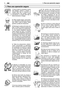 Page 672MM2ES1. Para una operación segura 
1.Nunca opere la motosierra cuando
esté fatigado, enfermo o irritado, ni
cuando esté bajo la influencia de
medicamentos que pueden causar
somnolencia, ni cuando esté bajo el
efecto de alcohol o drogas.
2.Utilice calzado seguro, ropa ajusta-
da y dispositivos protectores para los
ojos, oídos y para la cabeza. Utilice
guantes a prueba de vibraciones.
3.Mantenga la cadena de la sierra afi-
lada, y la sierra, incluido el sistema de
AV, en buen estado de mantenimien-
to....