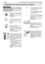 Page 694MM4ES2. Explicación de los símbolos impresos en la máquina
Para un uso y mantenimiento
seguros se han grabado en relieve los siguientes
símbolos sobre la máquina.
Con respecto de estos símbolos, tenga cuidado de
no cometer ningún error.
Aviso de que es tiempo de repo-
ner combustible mezclado “MIX
GASOLINE”.
Posición:Cerca de la tapa del
combustible
Aviso de que ya es tiempo de vol-
ver a agregar el aceite de la cade-
na.
Posición:Cerca de la tapa del
aceite
Fijando el interruptor al “l” posi-
ción, el...