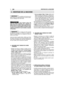 Page 6La machine est fournie avec leguide-chaîne et la chaîne démontés, et avec les réser-voirs du mélange et de l’huile vides.  
Il faut toujours porter desgants de travail résistants pour manipuler leguide-chaîne et la chaîne. Faire le maximum d’at-tention quand on monte le guide-chaîne et la chaî-ne, pour ne pas compromettre la sécurité ni l’effi-cacité de la machine; en cas de doutes, contacterle Revendeur.
Le montage peut être exécutéde différentes manières, en fonction du système defixation du...