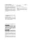 Page 125• Corte ao redor de árvores (Fig. 16)
Andar ao redor da árvore da esquerda para adireita, aproxime-se lentamente dos troncos demaneira a não bater o fio contra a árvore e man-tendo a cabeça porta-fio ligeiramente inclinadapara a frente. Considerar que o fio de nylon pode cortar oudanificar os pequenos arbustos e que a batidado fio de nylon contra o tronco de arbustos ouárvores com casca macia pode danificar grave-mente a planta. 
•Regulação do comprimento do fio duranteo trabalho (Fig. 17)
Esta máquina é...