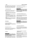 Page 448ET12MASINA KASUTAMINE
Enne esmakordset niitmist on soovitav masinattundma õppida ning omandada lõikamistehni-kad proovides rakmed õigesti peale panna,masinat kindlalt käes hoida ja tööliigutusi teha.
•Lõikemehhanismi valik
Valida tehtava töö jaoks kõige sobivam lõike-mehhanism järgnevate juhtnööride põhjal:
–3 otsaga tera sobib kuivanud võsa ja kuni 2cm läbimõõduga väikeste põõsaste lõikami-seks;–4 otsaga tera sobib tugeva rohu lõikamisekssuurtel maa-aladel;– nööripea saab kõrvaldada kõrget rohtu ja...