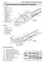 Page 8IT
1. Motore 
2. Dispositivo di taglio (lama) 
3. Piastra protezione taglio 
4. Impugnatura anteriore
5. Impugnatura posteriore 
6. Comando sblocco impugnaturaposteriore 
7. Tappo serbatoio miscela 
8. Manopola avviamento
9. Protezione lama 
10. Etichetta matricola 
COMANDI 
11. Interruttore arresto motore 
12. Comando della lama (Leva acceleratore) 
13. Leva sicurezza acceleratore 
14. Comando starter 
2 IDENTIFICAZIONE DEI COMPONENTI PRINCIPALI
1. IDENTIFICAZIONE DEI COMPONENTI PRINCIPALI
1
4
56
78
9...