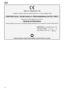 Page 7474
Izjava o vsklajenosti s CE
GGP ITALY S.p.A. - Via del Lavoro, 6 - 31033 Castelfranco V.to (TV) - ITALY
Preden pristopite k uporabi stroja, pazljivo preberite Priročnik z navodili.
GGP ITALYSPACastelfranco V.to (TV)
Amministratore delegato
Dott. Maurizio Ferrari
V souladu se zněním směrnice “Zařízení 98/37/CE” ve znění pozdějších změn
Deklarira na svojo odgovornost, da stroj:
ŠKARJE ZA ŽIVO MEJO
ustreza zahtevam za varnost in ohranjanje zdravja uporabnikov, ki so navedena v citiranih direktivah EU.
SLO  