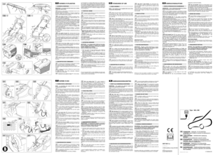 Page 1TONDEUSE- MANUEL D’UTILISATION
ATTENTION! - Avant d’utiliser la machine, lire attentivement le présent manuel.
LAWN MOWER - OPERATOR’S MANUAL
WARNING! Read this manual carefully before using the machine.
RASENMÄHER - GEBRAUCHSANWEISUNG
ACHTUNG! - Bevor man die Maschine verwendet lese man das vorliegende Handbuch sorgfältig durch.
RASAERBA - MANUALE DI ISTRUZIONIATTENZIONE: prima di utilizzare la macchina, leggere attenta- mente il presente manuale.
GAZONMAAIER - GEBRUIKERSHANDLEIDINGLET OP! – Vooraleer...